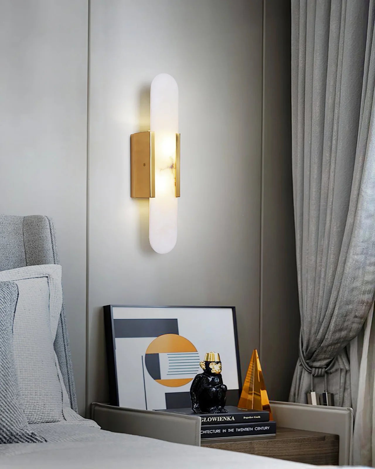 Alabaster Sconce
