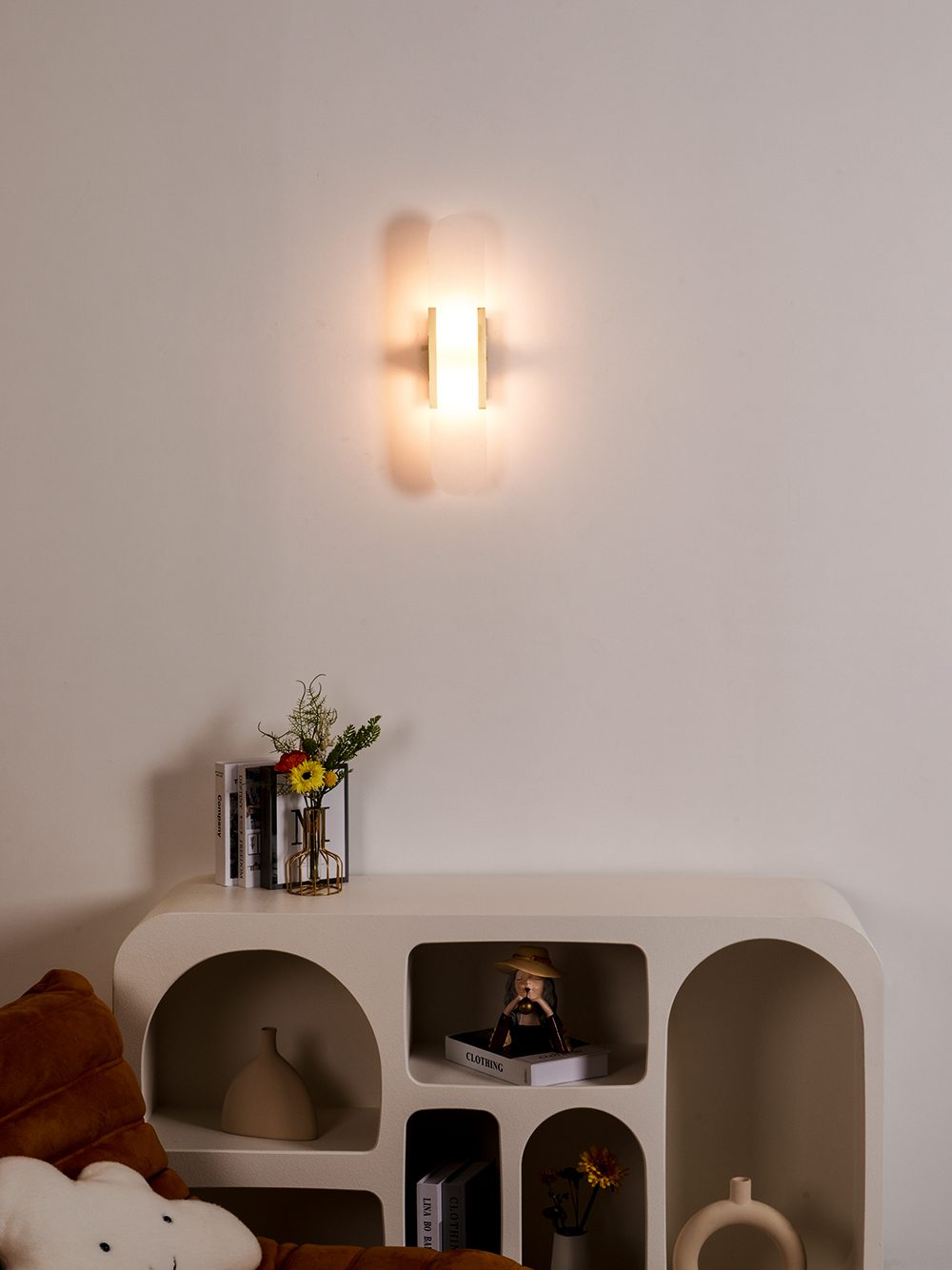 Alabaster Sconce