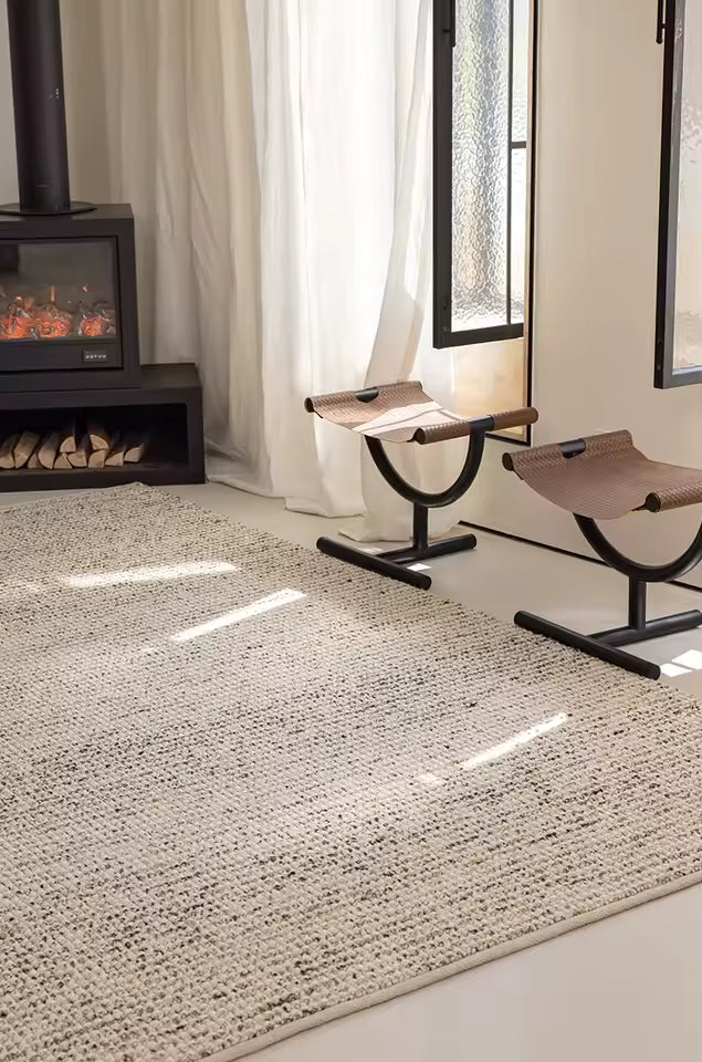 Hand-Woven Wool Rug