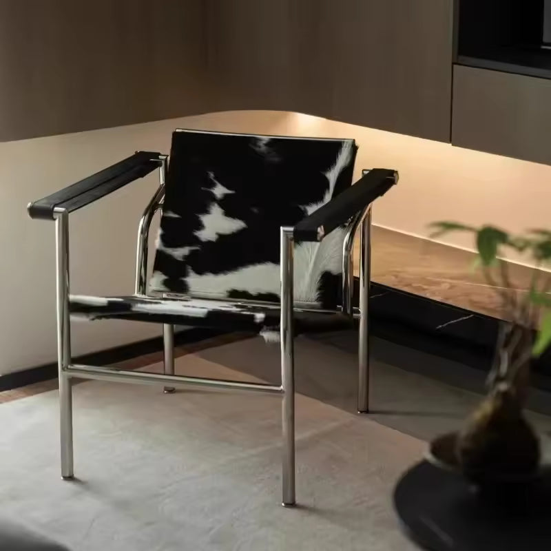 Vintage Stainless Steel Chair