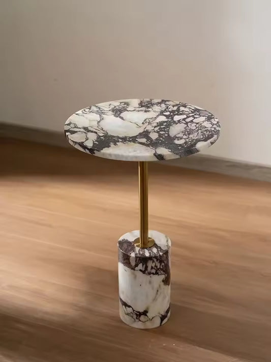 Calacatta Viola Side Table
